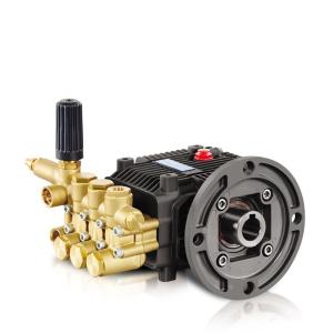 China FLOWMONSTER KBM-F6 Triplex Plunger Road Washing Pump for washer 12-20LPM 60-180BAR with Pressure Switch factory