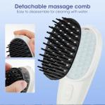 Electric Red Light Blue Light Hairdressing Scalp Massaging Comb