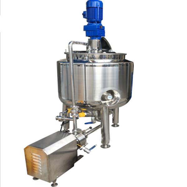 China powerful Cosmetic Homogenizer Mixer Safety Homogenizing Tank factory