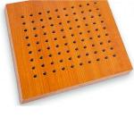Technology Wood Veneer Surface Acoustical Ceiling Wooden Perforated Acoustic
