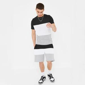 China 2023 Cotton Man Tracksuit Sportwear Set for Summer factory