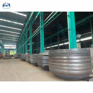 China 1950mm Diameter Pressure Vessel Dished Head With Hydrostatic Test Inspection factory
