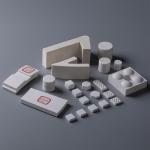Wear Resistance Alumina Ceramic Tiles 92% 95% For Steel Industry