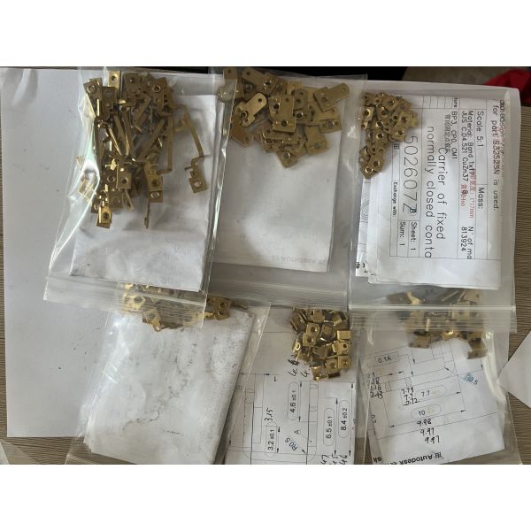 Brass Stamped Electrical Terminal – Durable Brass Material, Tight Tolerance,