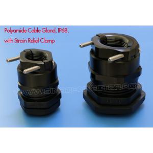 Adjustable Watertight Black Cable Glands