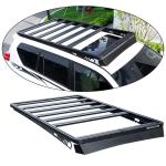 Universal Aluminium Black Roof Rack for Toyota LC200 LC79 LC150 300KG Loading