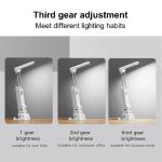Adjustable Brightness Modern Led Lamp Emergency Charger Three Color Dimming