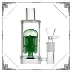 Birdcage Glass Water Pipe 5mm Thickness With Honeycomb Perc 6 Arms Percolator