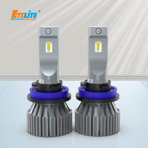 China 10000 Lumen Fanless LED Headlight Bulb CSP Chip Rohs Approved factory