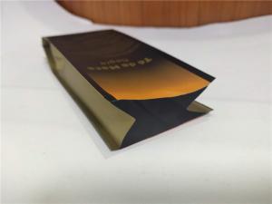 China Laminated Material Custom Printed Coffee Bags , Vacuum Sealed Coffee Bags factory