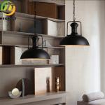 Nordic Bulb Base E26 Black Retro Industrial Style Pendant Light
