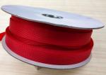 Custom Size Pet Expandable Braided Sleeving Red Color HDMI Wire Harness