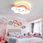 Baby children's room kids bedroom decor led lamp lights Clound Chandelier(WH-MA