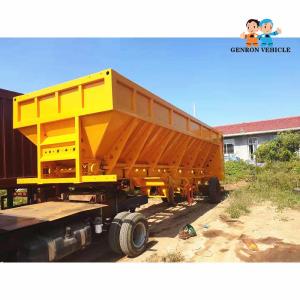 China 3 Axles With Mechanical Suspension Intelligent Conveyor Belt Unloading Vehicle Truck Semitrailer factory