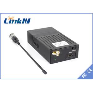 China 1km Spy Video Transmitter COFDM Low Delay H.264 High Security AES256 Encryption 200-2700MHz factory