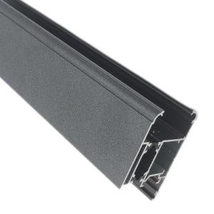 China Odorless 6061 Aluminium Window Profiles Integrated Grey Sound Insulation on sale