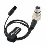 Alvin's Cables Luxury D Tap to XLR 4 Pin Female Right Angle Power Cable for ARRI