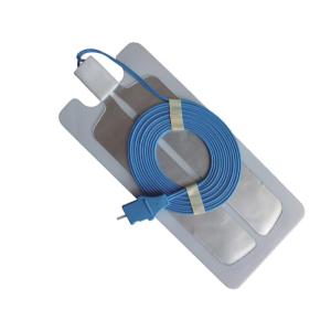 China Electrocautery ESU Grounding Pad Silver Color Neutral Pad With Wire factory