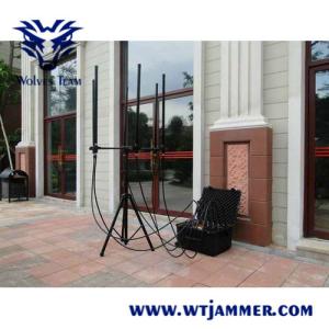 China RF GPS WIFI Drone Frequency Blocker Up To 2500m factory