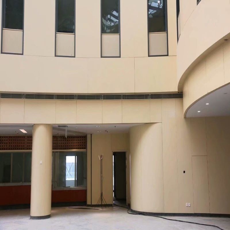 Customized Plain Wall Cladding Panel Aluminum Facade Panel Wall Decoration