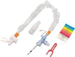 4H 72H Closed Suction Catheter 14fr , PVC Mucus Suction Catheter