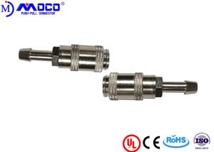 China 1000 Mating Cycles NIBP Cuff Connectors Gas Way Metal BP15 Female Bayonet factory