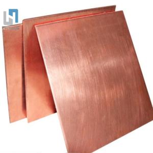 China 99.9% Pure Copper Plate 3mm Thick polished Surface For Thermal Devices ODM factory
