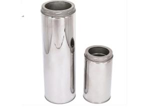 China 12inch Double Wall Stove Pipe With Twist Lock System factory