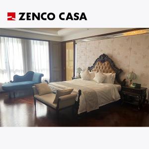 China Hotel Bedroom Furniture Sets Classic European Style Bed Size 2000*2000*350mm factory