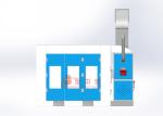 Auto Body Paint Booth With Basement Economic Car Spray Painting Booth