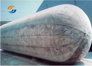 China Inflatable Rubber Marine Salvage Airbags 3.0*15 M For Floating Pontoon factory