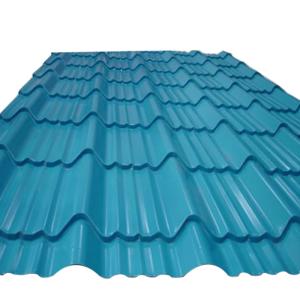 China 8-30/5-30um Primer Coating IBR 686 600x0.5mm Zinc Coated Roofing Sheet for Bending Processing Service factory
