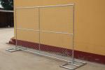Chain mesh 2½"x2½" (63mmx63mm) x 11.5ga wire construction fence 8ft x 12ft Outer