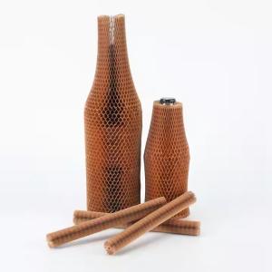 Kraft Honeycomb Paper Sleeve Biodegradable Protective Cushioning Edge Protector