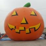 Outdoor Parade Inflatable Helium Pumpkin Balloon For Halloween Inflatable