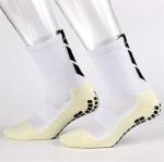 Colorful Crew Padded Non Slip Soccer Socks Grip Anti Slip Football Socks