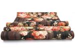 Flora Washable Vinyl Wallpaper / PVC Wall Covering Country Style For Bedroom ,