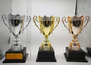 China Custom Made Metal Trophy Cup , Sports Match Award Cups Trophies factory