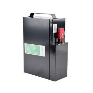 China 24V Pallet Truck Battery Black Color High Capacity Long-Lasting Power factory