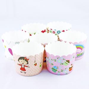 China Paper Cupcake Bakery Packaging Box Stamping Printing Biodegradable Case factory