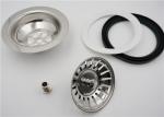 Durable Kitchen Sink Drain Filter , Stainless Steel Kitchen Sink Stopper