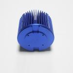 Blue 85x75mm Cold Forging Heat Sink Anti Corrosion Practical