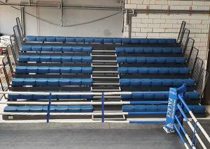 China Indoor Gym polyethylene Echo Seating Retractable Grandstands factory