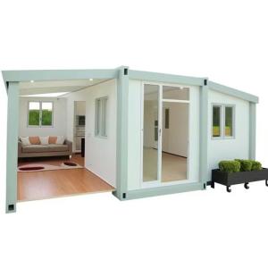 China 20ft Modern Container House with EPS Sandwich Panels Roof and Double-Wing Expansion factory