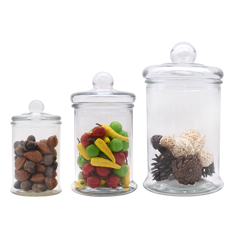 Full Sealing Bath Salt 370ml 2500ml Empty Glass Jars