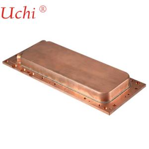 China CNC Machine Copper Foam Heat Sink Cold Plate Liquid Cooling on sale
