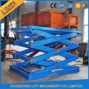 China Heavy Duty Cargo Lift Table -20℃~60℃ For Warehouse / Factory / Garage factory