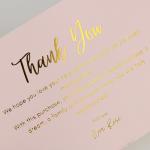 Colorful Paper Business Thank You Cards High Quality Custom Paper Cards Printing