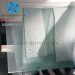 PVB Laminated Safety Glass 0.76mm Clear Milky White Double Glazing Tempered