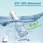 USB Rechargeable Water Flosser Commercial Grade and Portable Teeth Oral